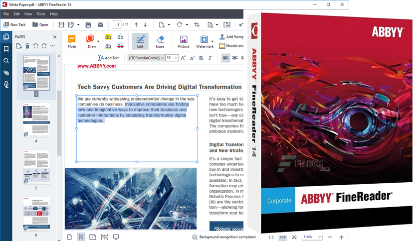 for mac download ABBYY FineReader 16.0.14.7295